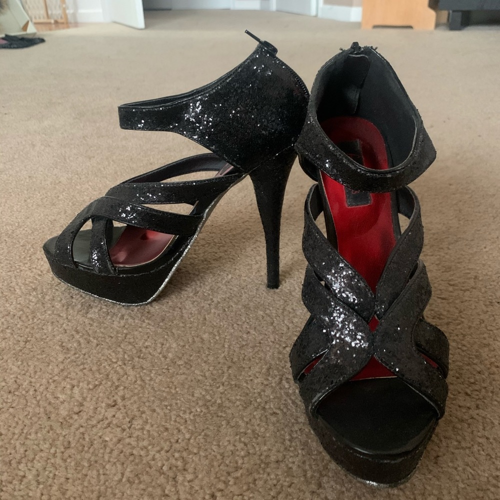 Fredericks of Hollywood Sparkle Heels